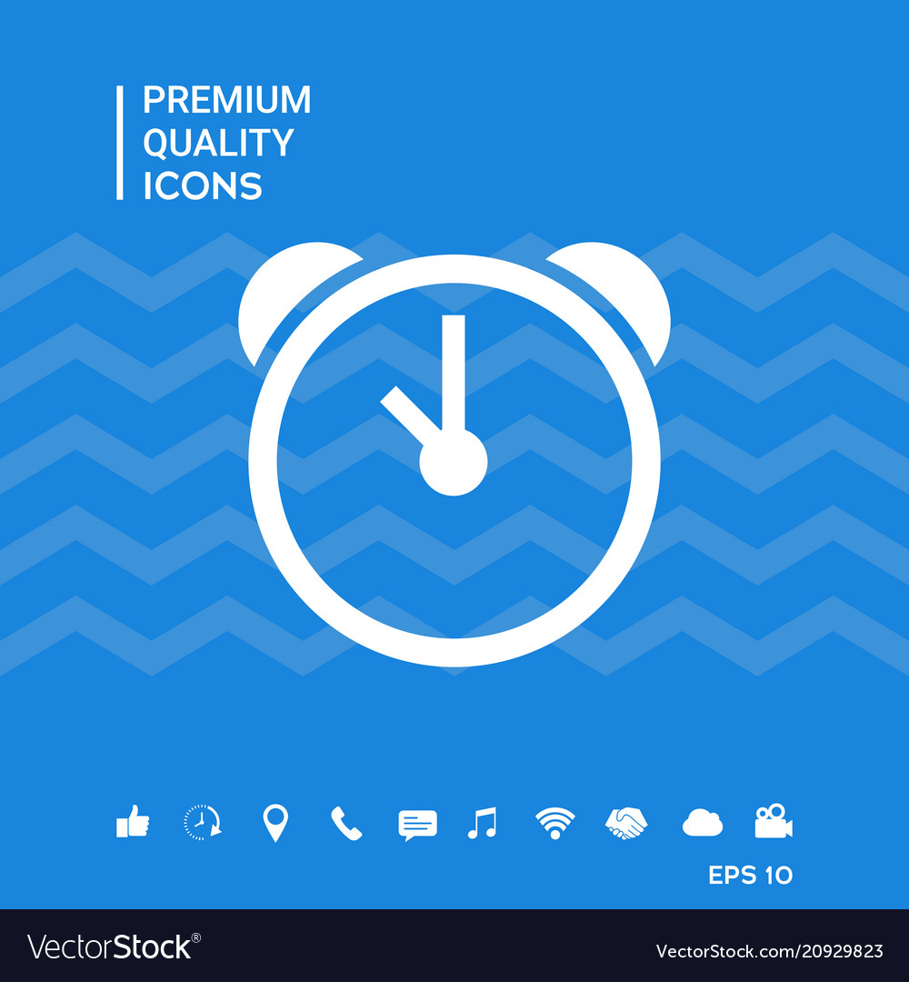 Alarm clock icon