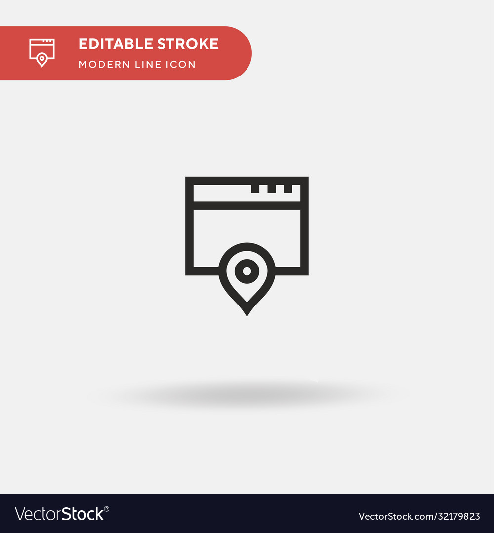 Browser simple icon symbol