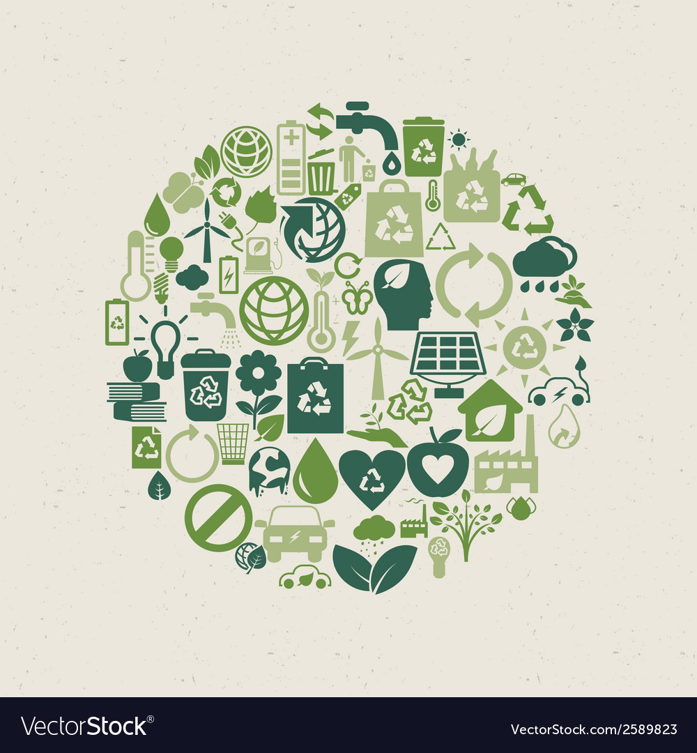Eco Planet Objects - Sustainable Symbols
