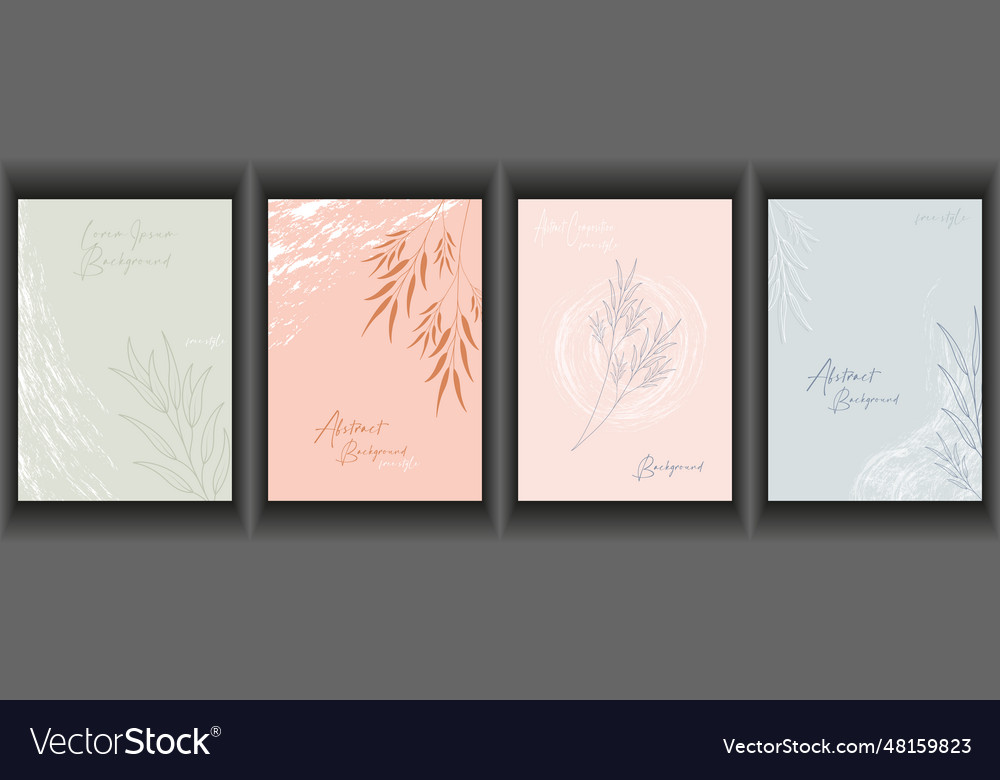 Handmade background layout with arbitrary shapes vector image Handmade background layout with arbitrary shapes