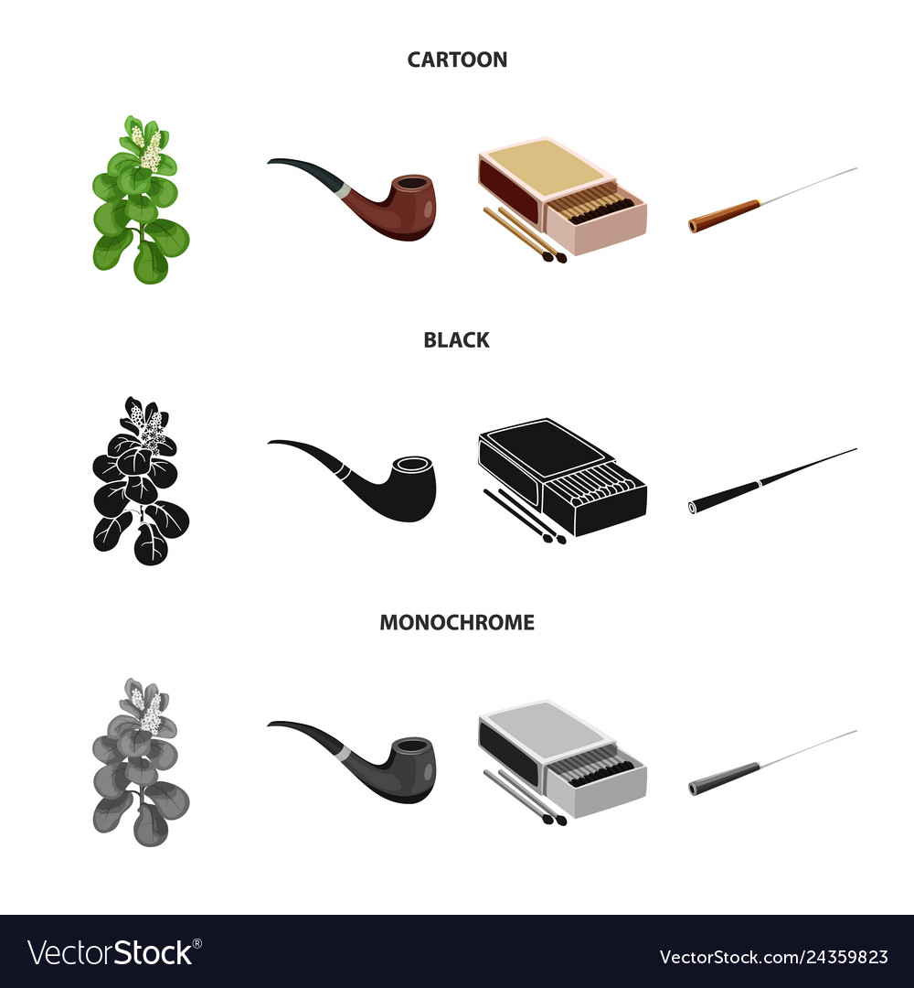 Isolated object of refuse and stop icon set vector image Isolated object of refuse and stop icon set