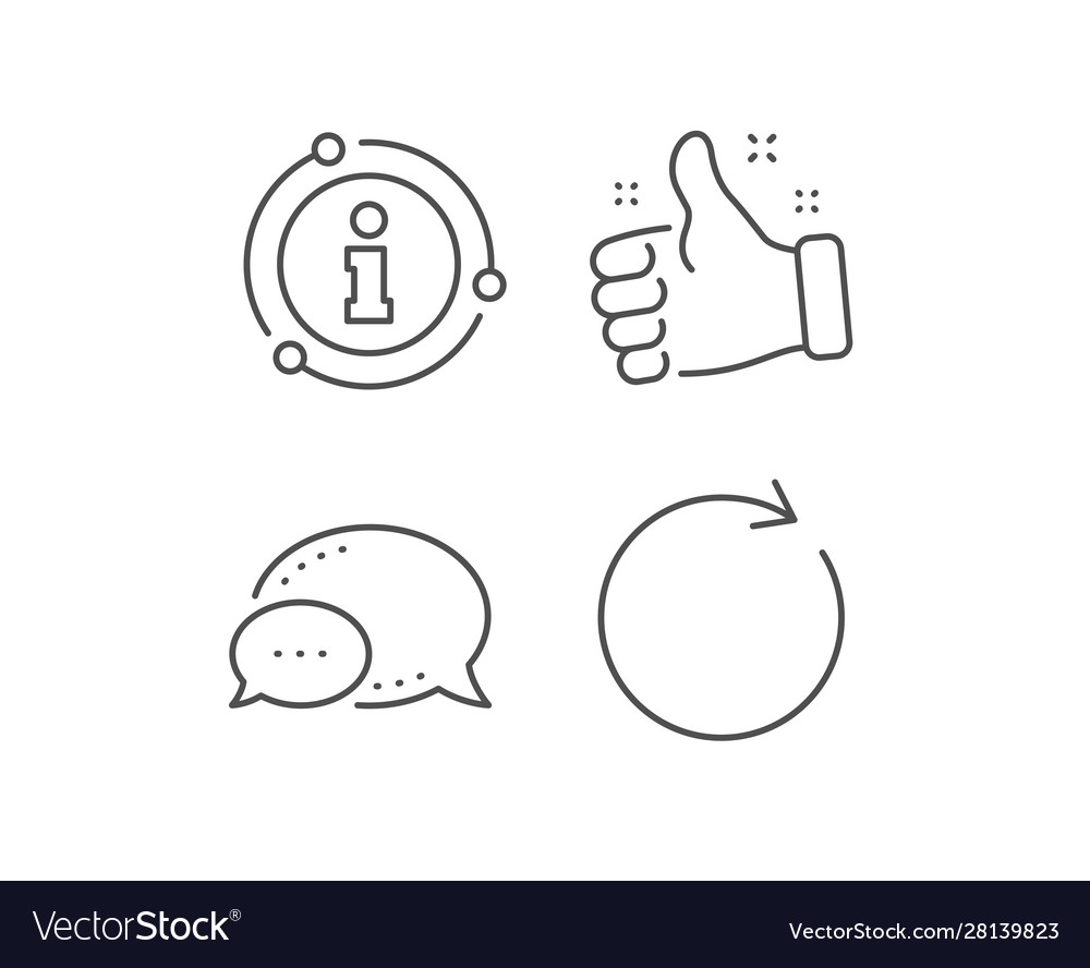 Refresh line icon rotation arrow sign