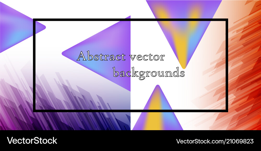 Set of seamless patterns repeating geometric Vector Image