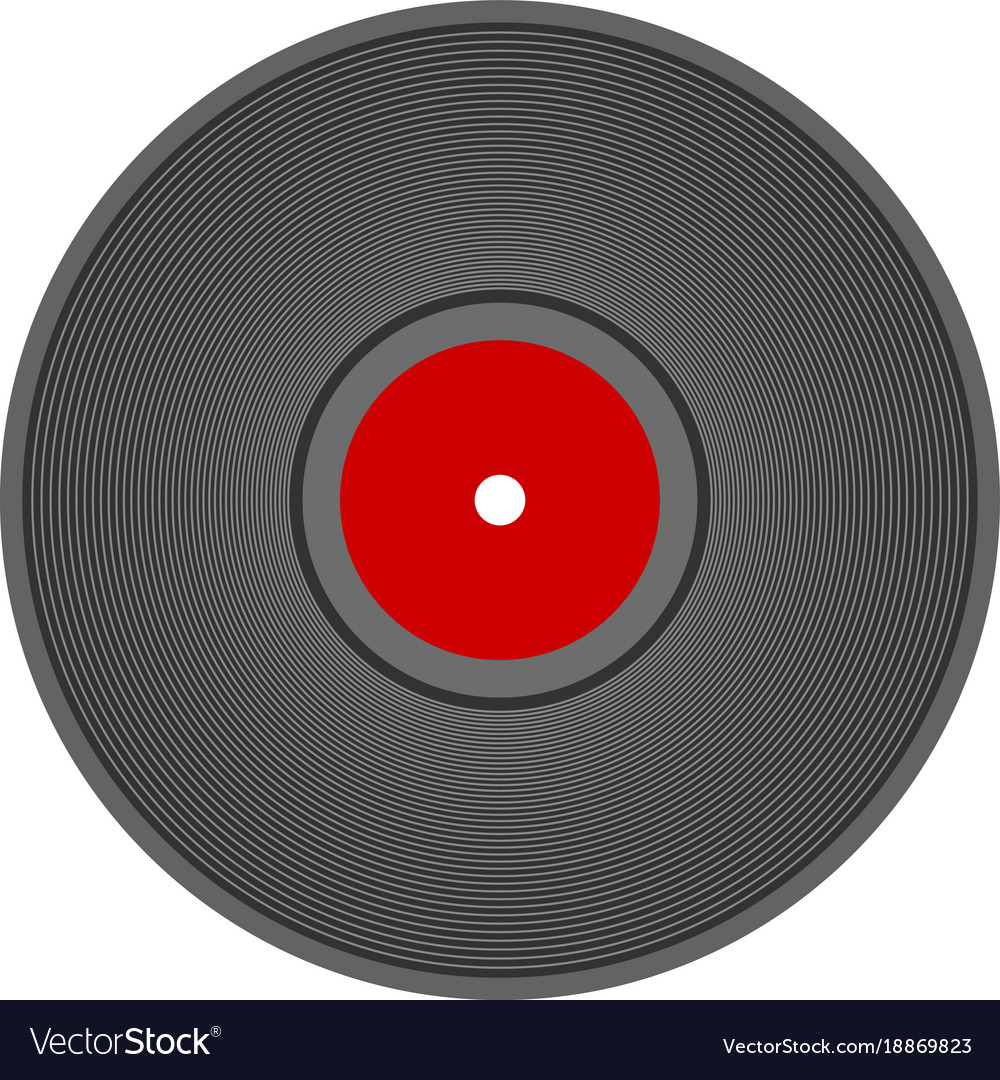 Vintage vinyl disc