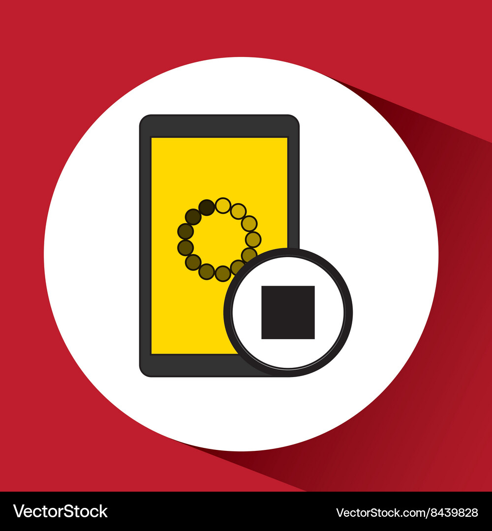 Media player interface design Royalty Free Vector Image