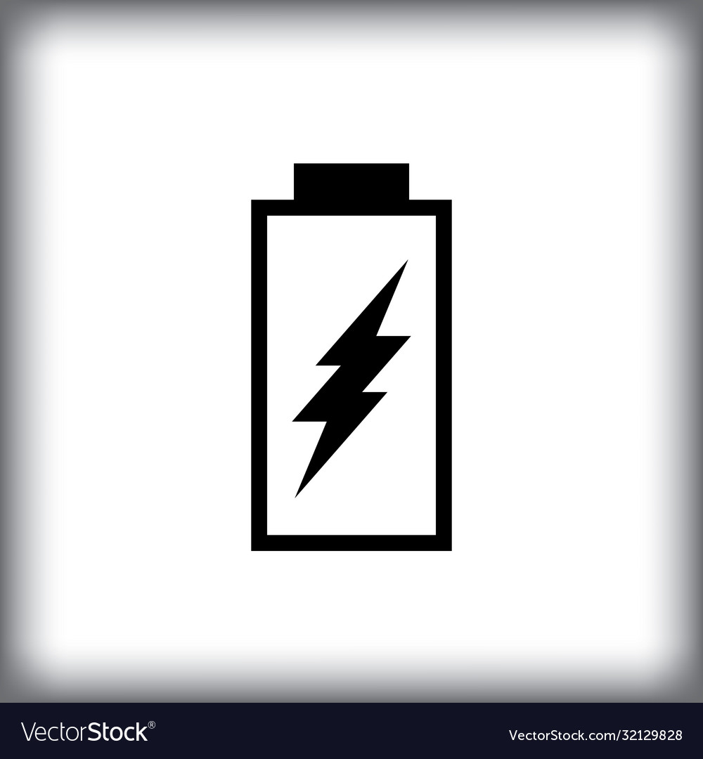 Phone battery charging icon recharge symbol