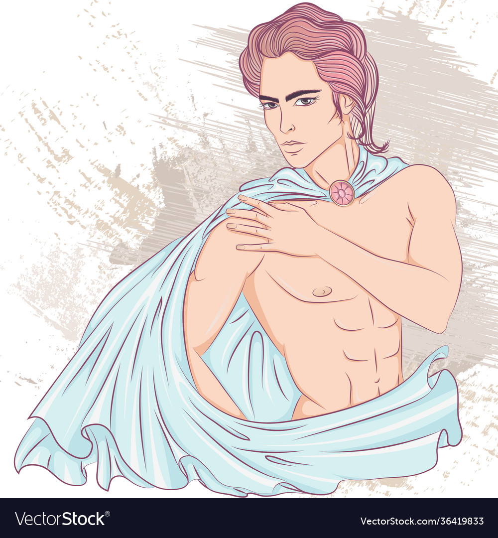 Man in a cloak