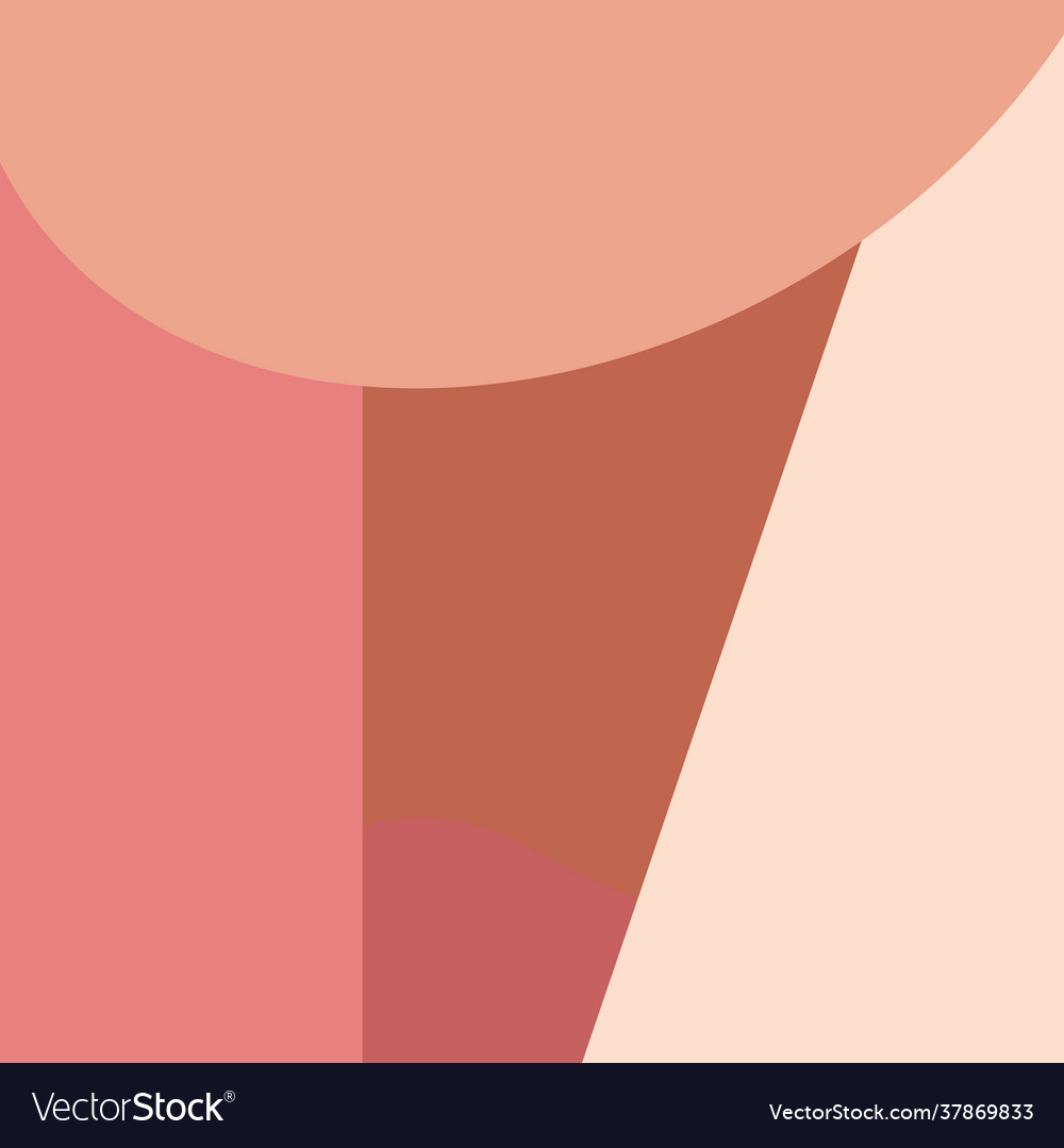Minimalistic background with abstract flat shapes