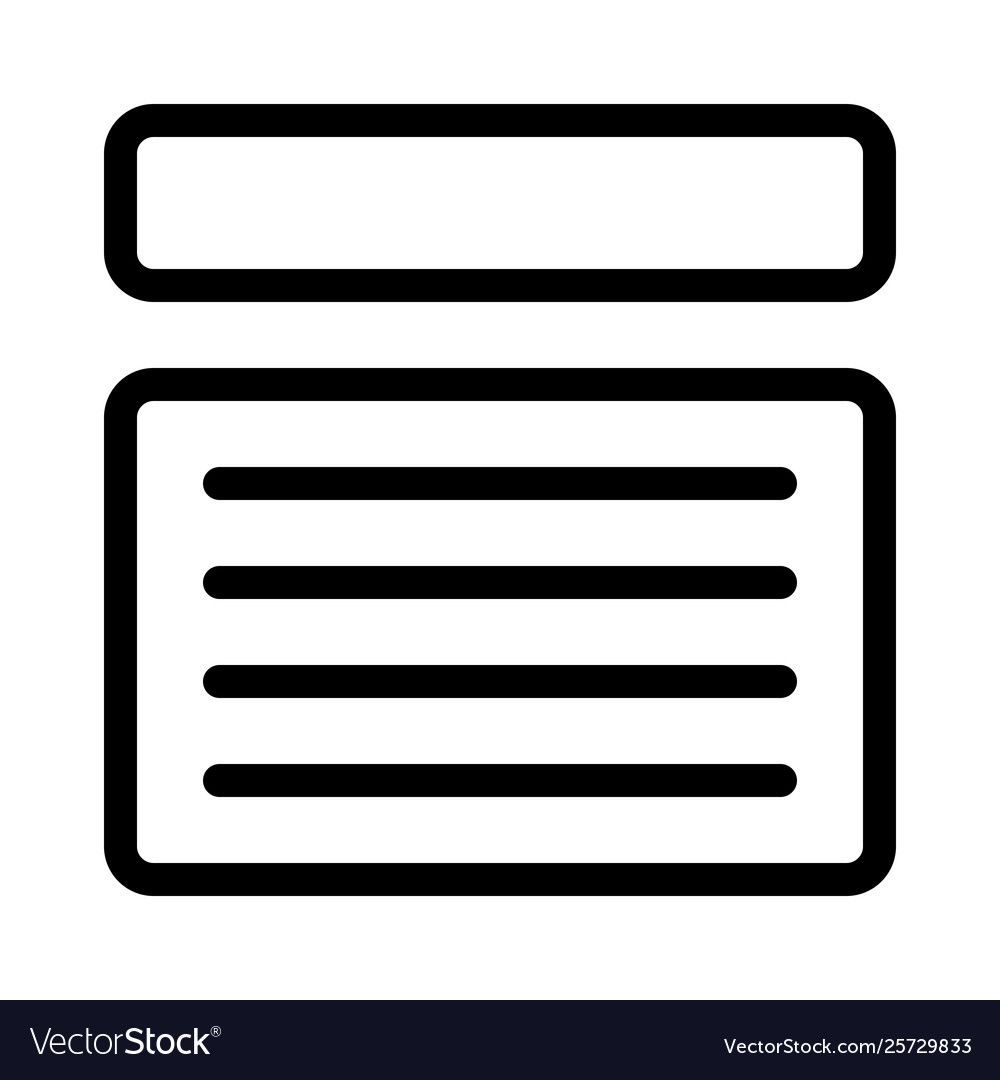 Online document with title on header template