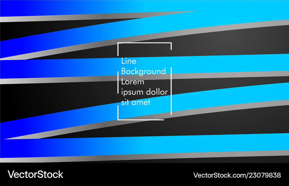 Abstract wave background with blue gradient Vector Image