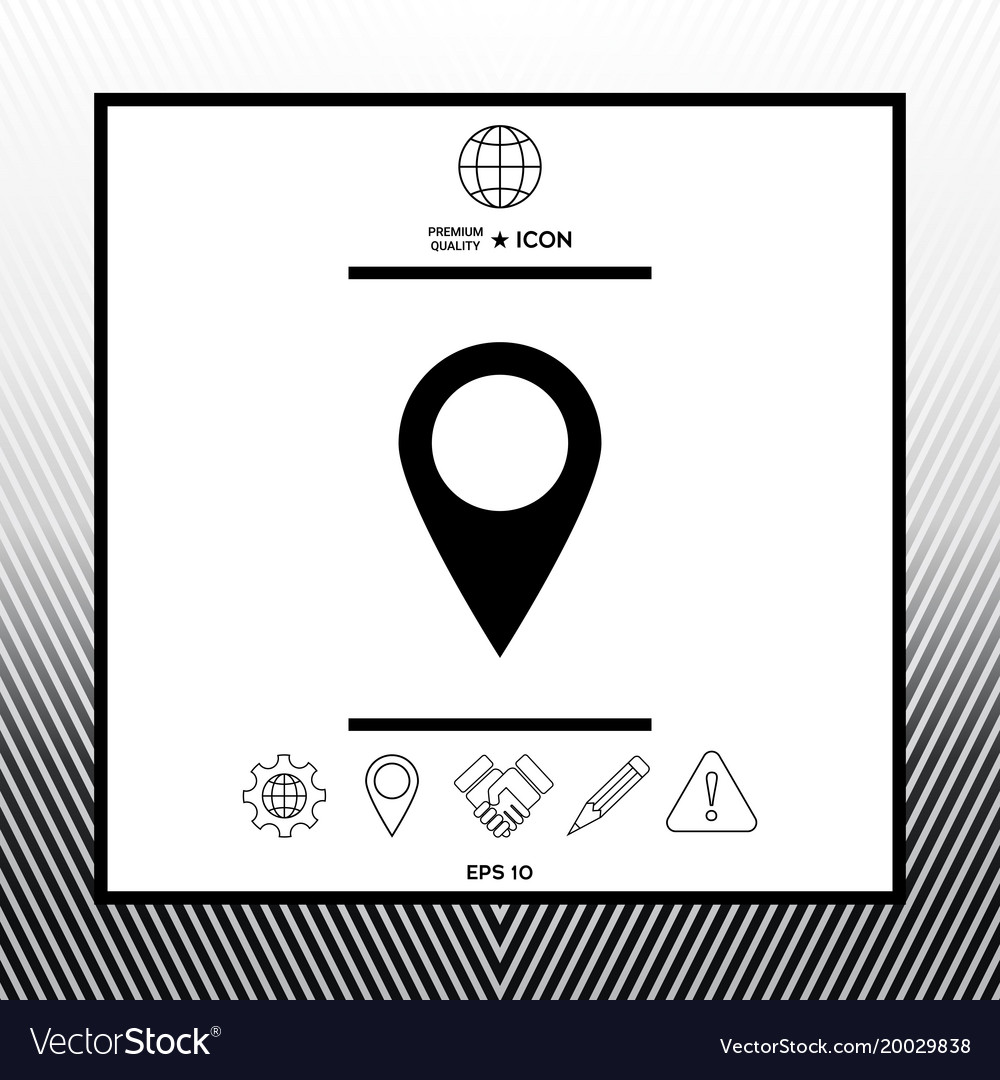Map pointer icon