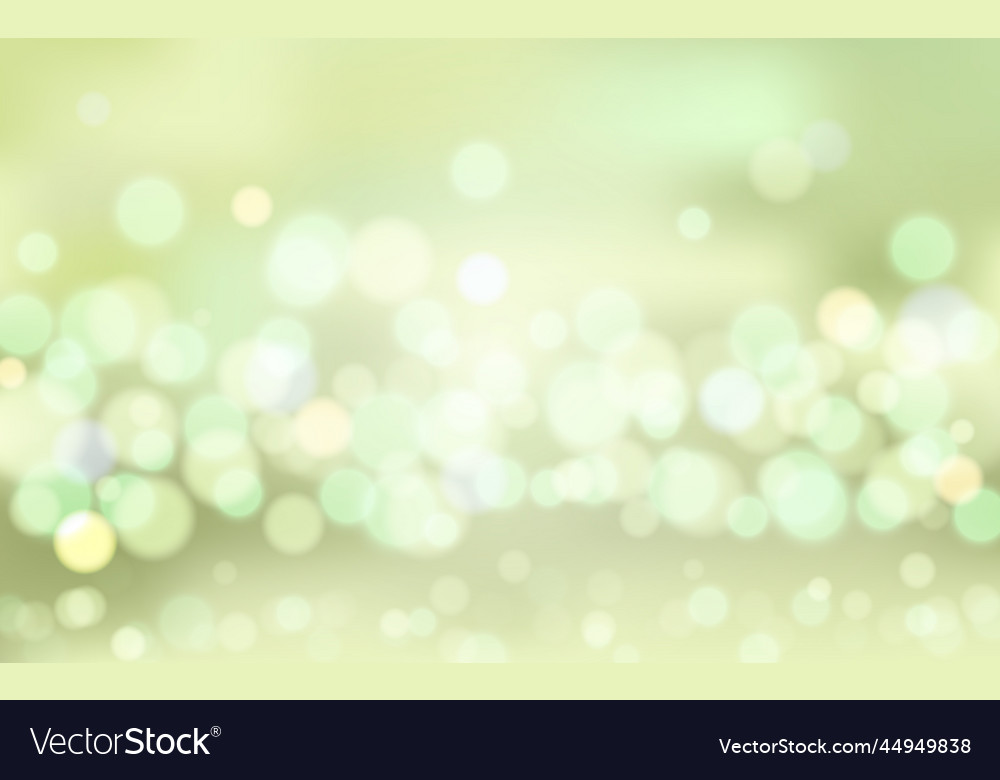 Nature green bokeh soft light abstract background