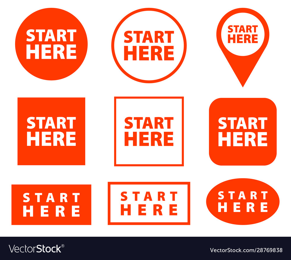 Rote Karte Standort Pointer Icon Sammlung Vector Image Rote Karte Standort Pointer Icon Sammlung