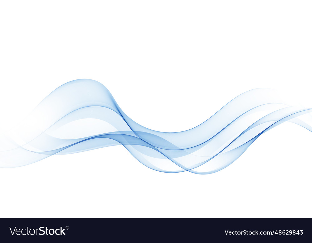 Abstract Blue Wave