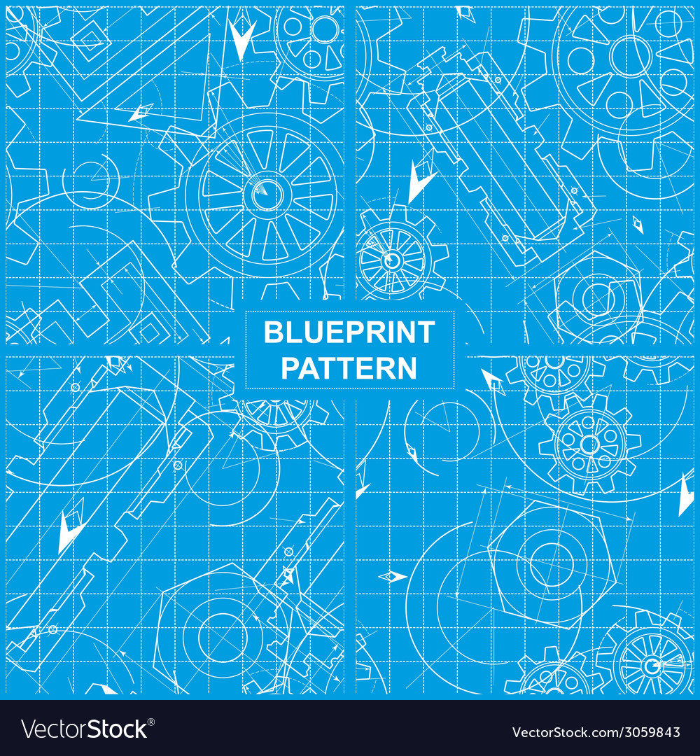 Blueprint Grid Pattern