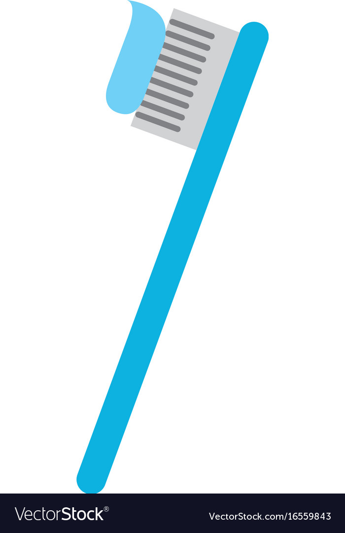 Dental toothbrush isolated icon