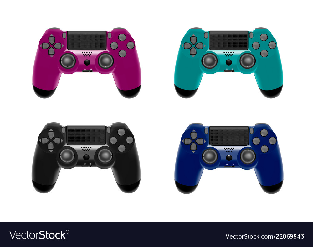 Gamepad for a console game vector image Gamepad for a console game