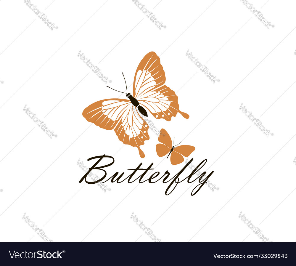 Icon butterflies Royalty Free Vector Image - VectorStock