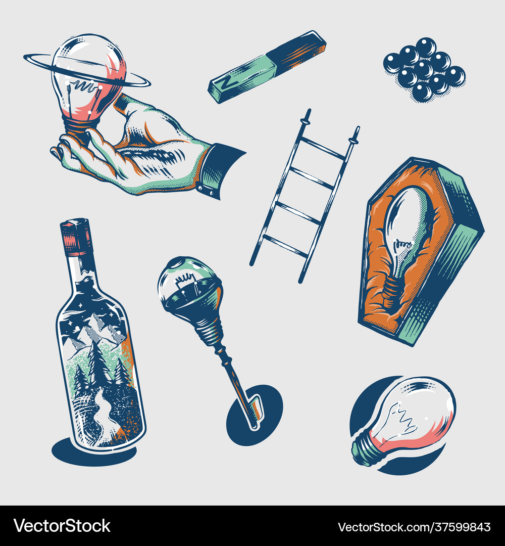 Idea concept Royalty Free Vector Image - VectorStock