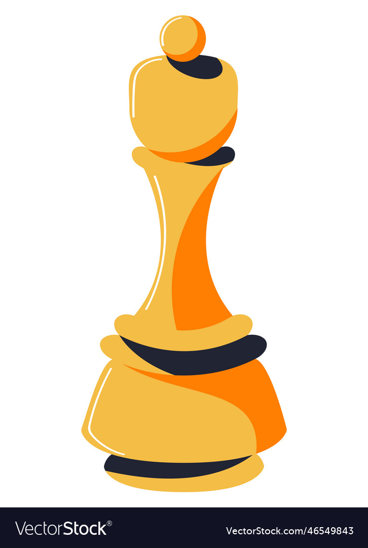 King chess piece Royalty Free Vector Image VectorStock