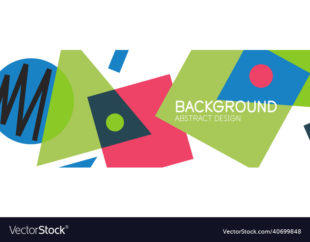 Abstract background with blocks lines geometric vector image Abstract background with blocks lines geometric