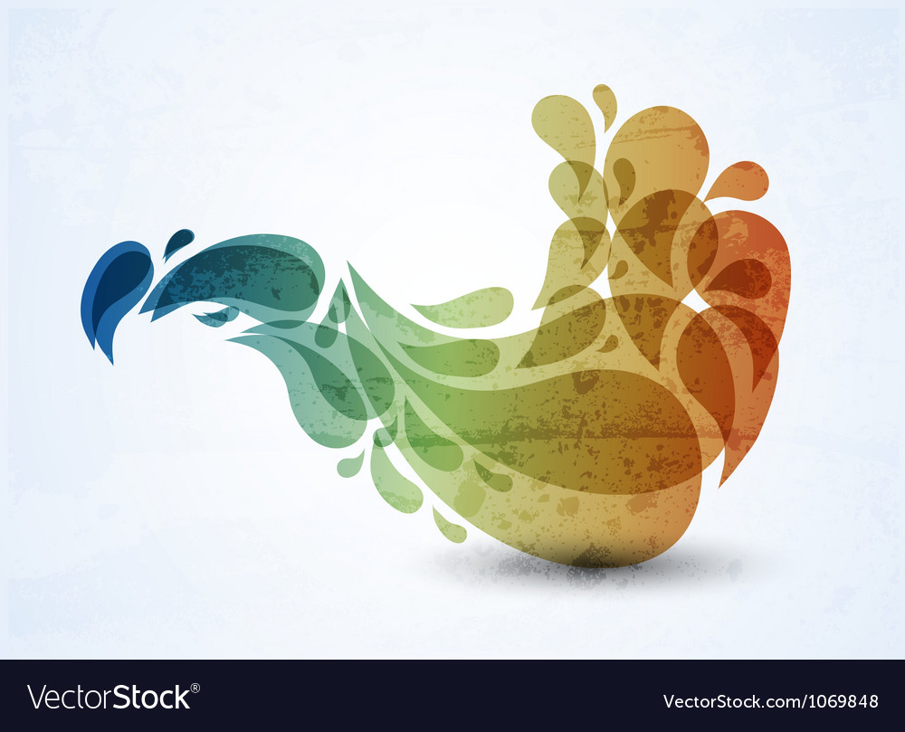 Abstract shape background