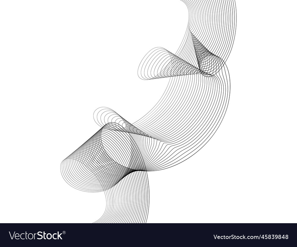 Abstract wave element for design digital Vector Image Abstract wave element for design digital