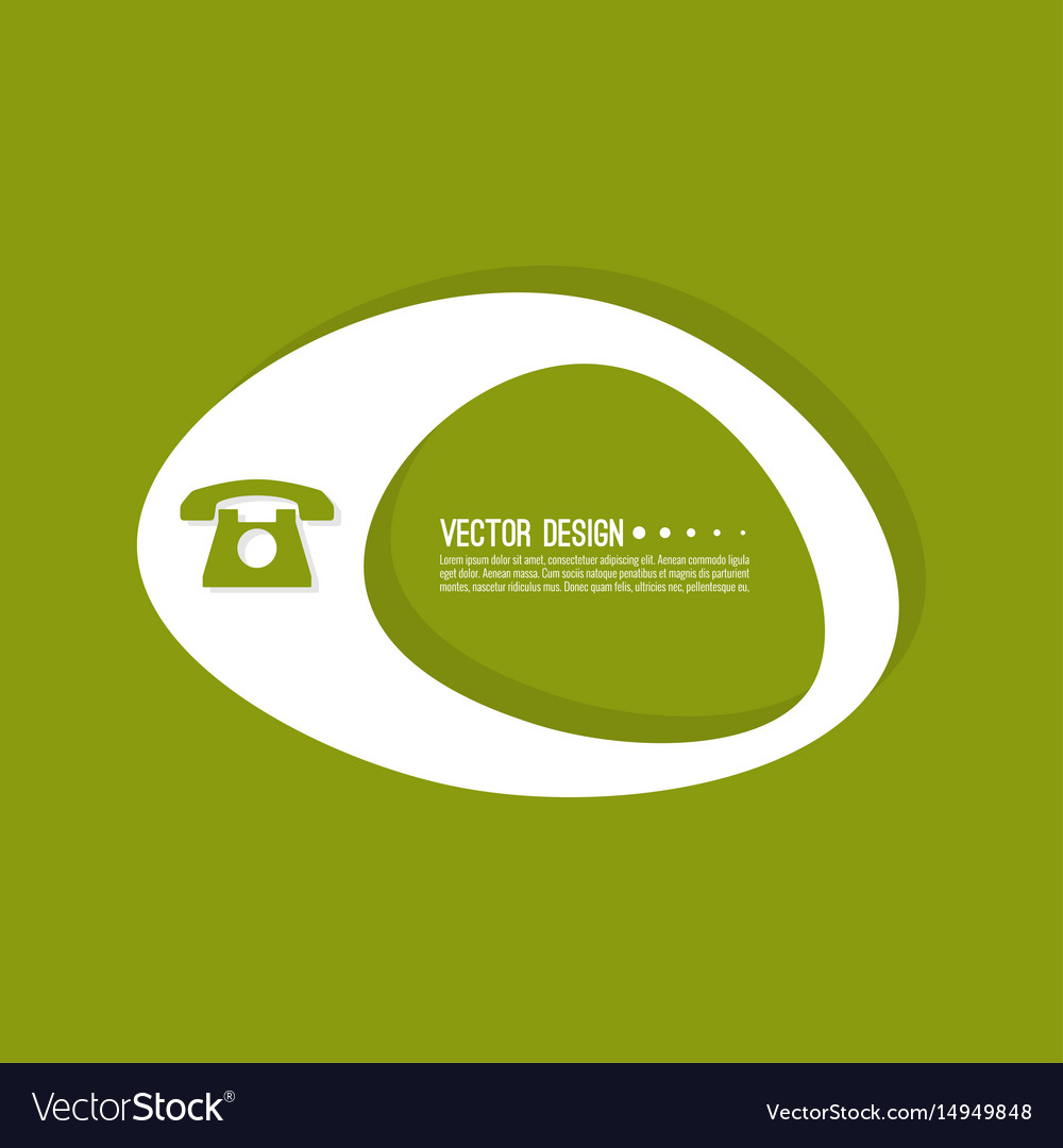 cellphone banner blank template royalty free vector image