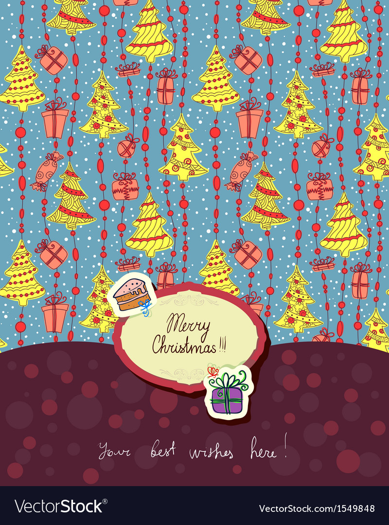 Christmas greeting card