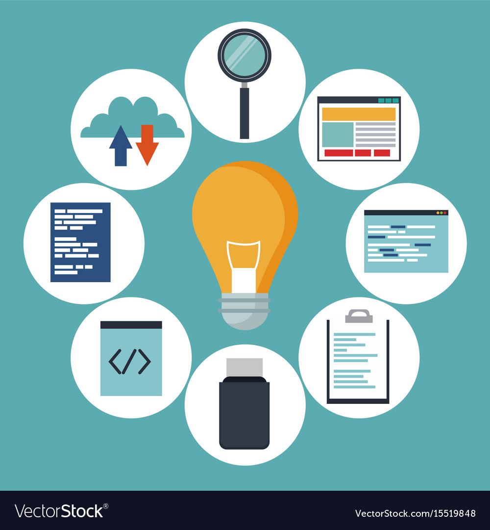 Color background elements programming codes
