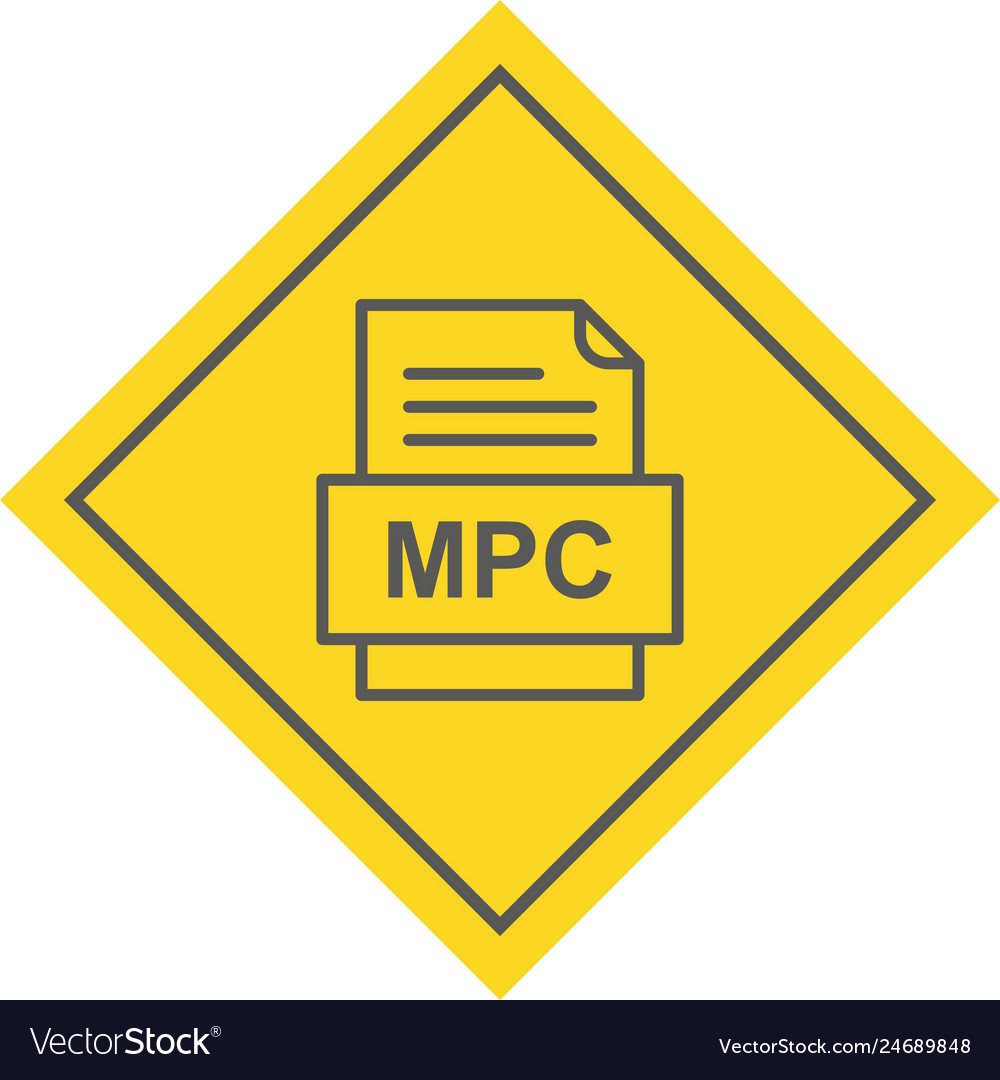 Mpc file document icon