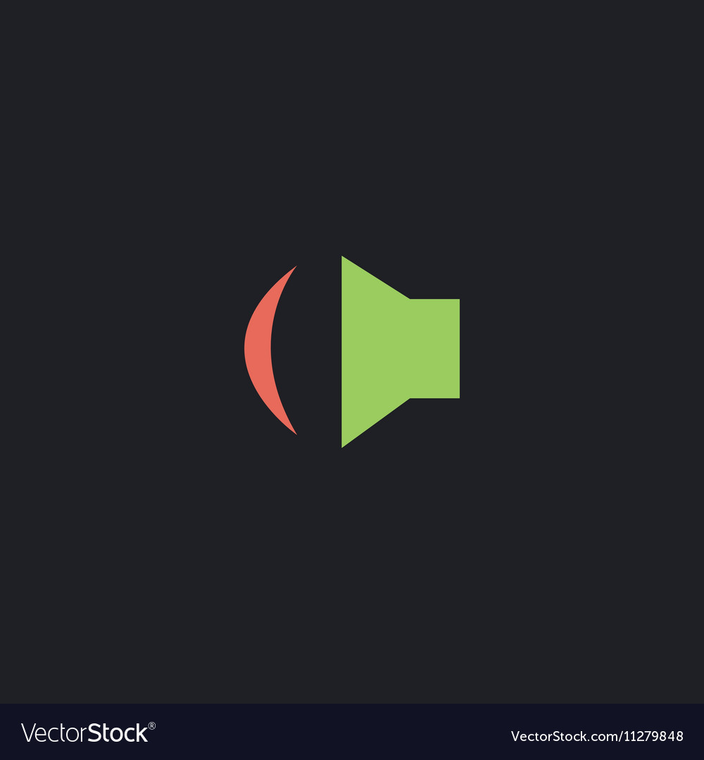 Speaker computer symbol