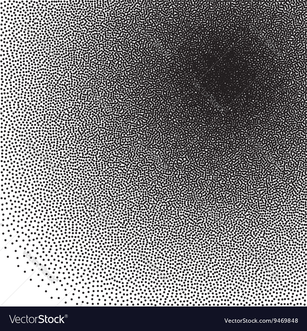Stochastic raster halftone gradient print