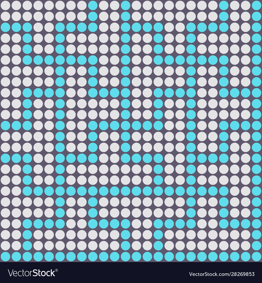 Abstract seamless small circles pattern groups vector image Abstract seamless small circles pattern groups