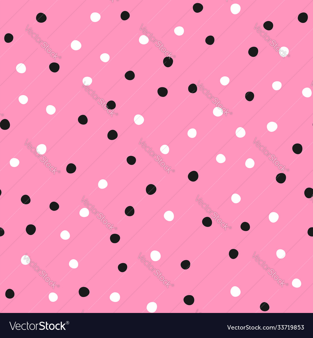 Seamless pattern with scattered small dots simple vector image Seamless pattern with scattered small dots simple