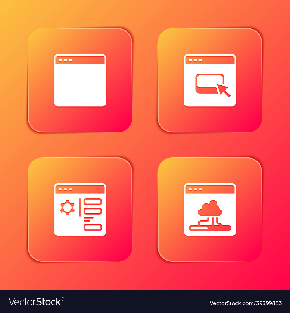 Set browser window files setting and cloud