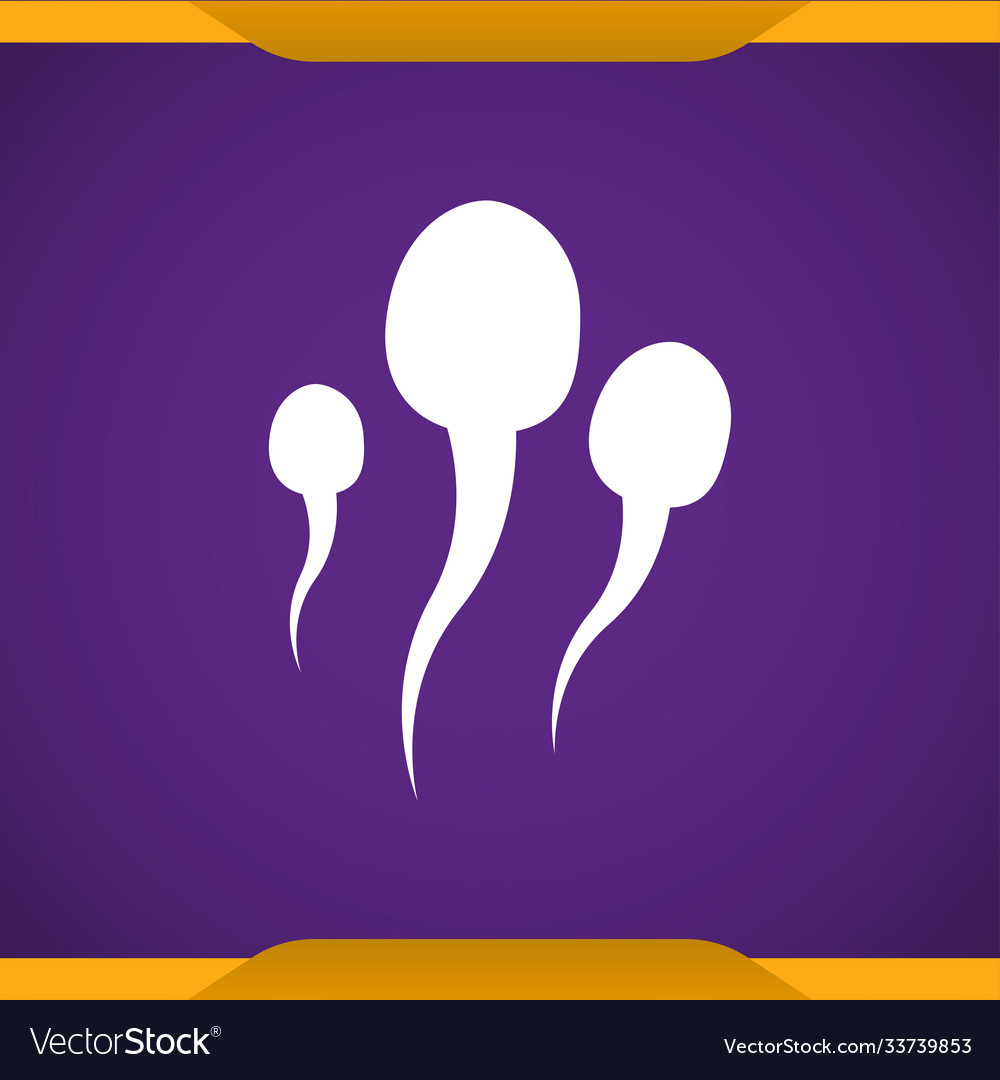Sperm icon for web and mobile