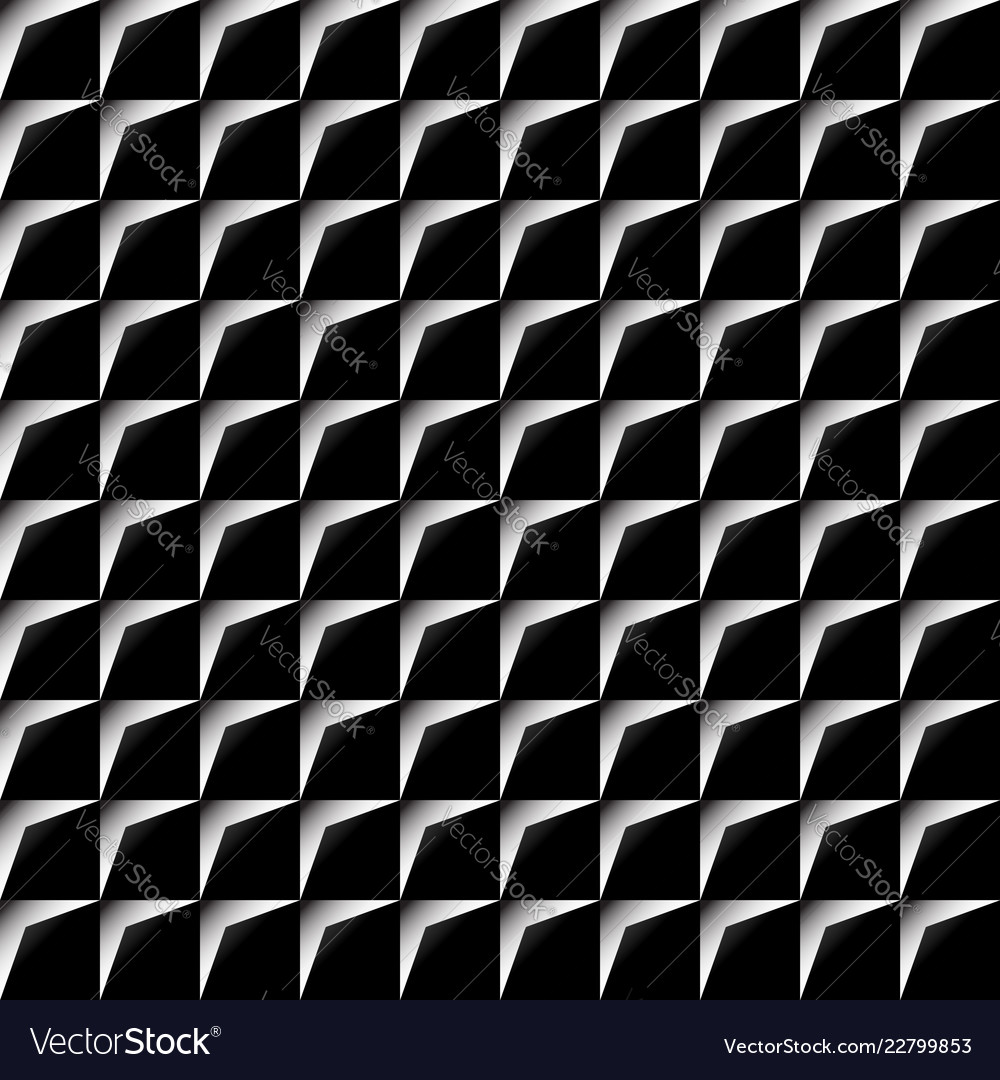 Squares with drawn upper-left edges repeating vector image Squares with drawn upper-left edges repeating