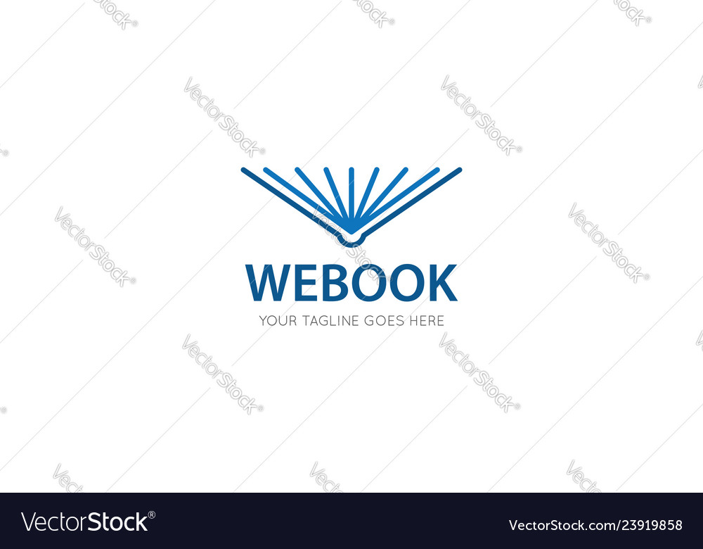 Book logo and icon