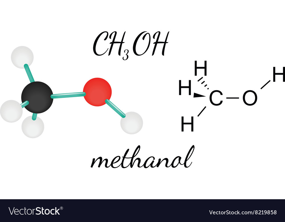 ch3oh-methanol-molecule-royalty-free-vector-image