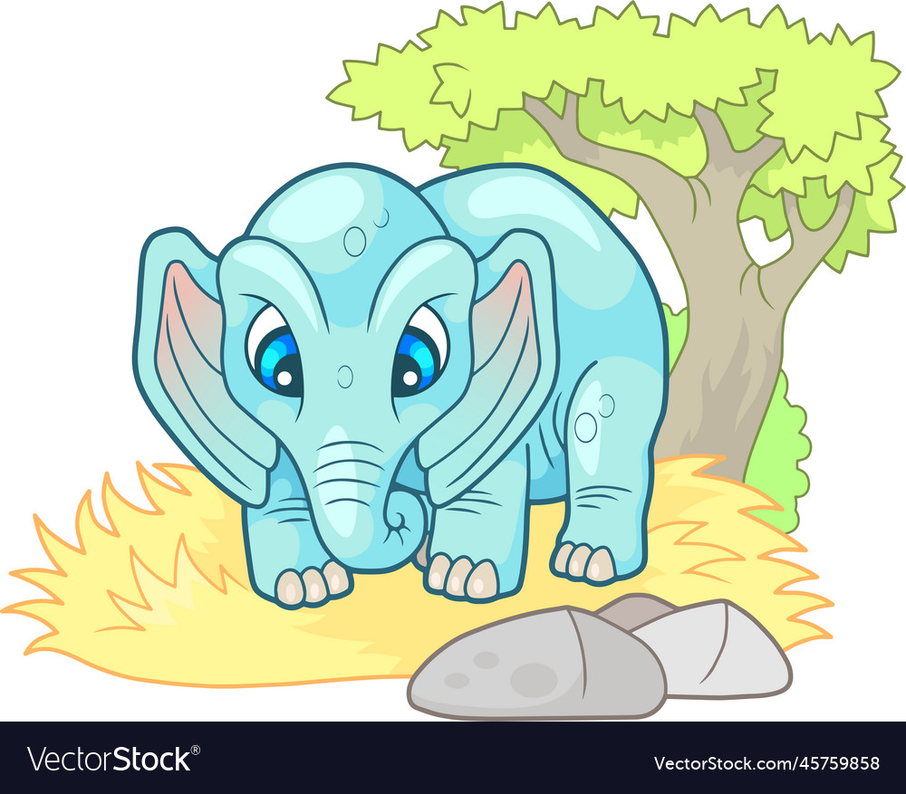 Cute little elephant