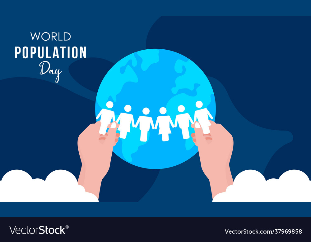 Flat world population day