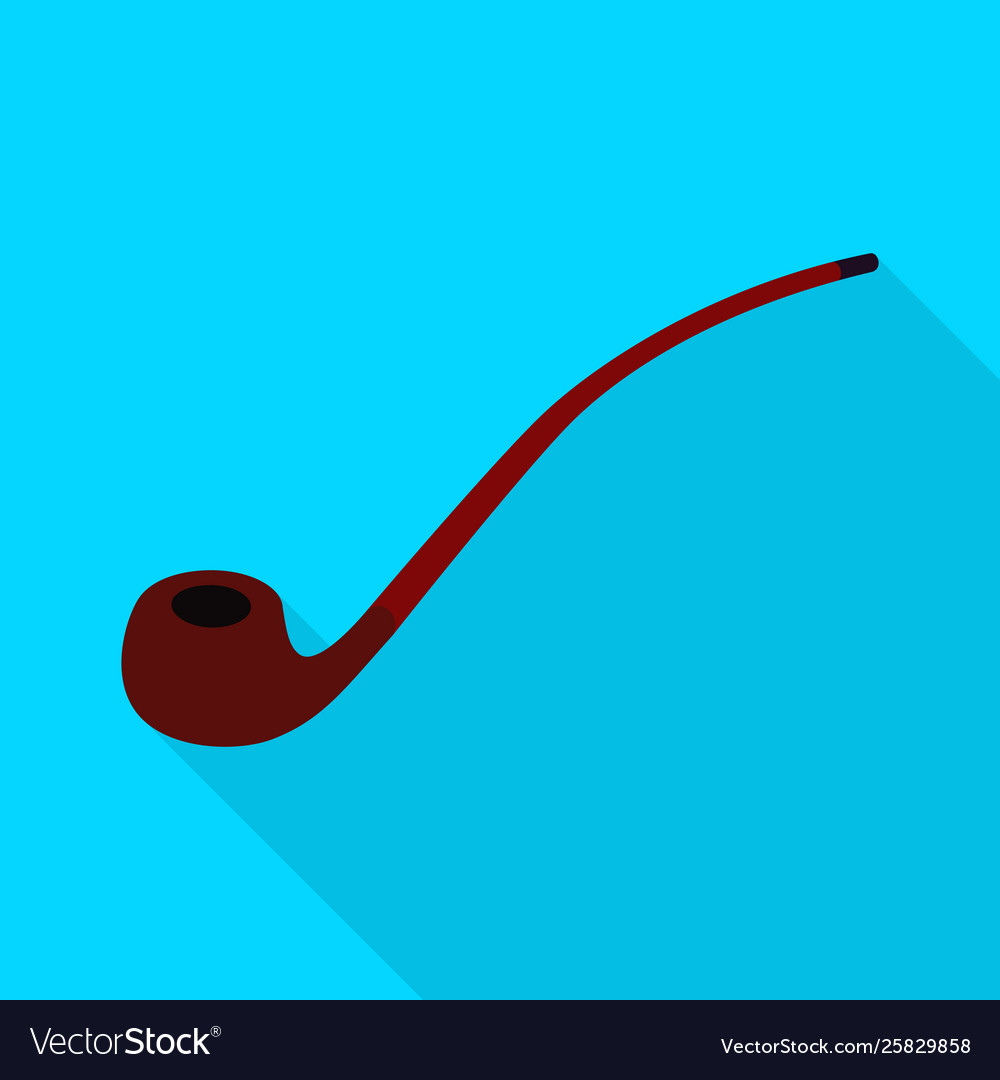 Isolated object pipe and retro symbol set
