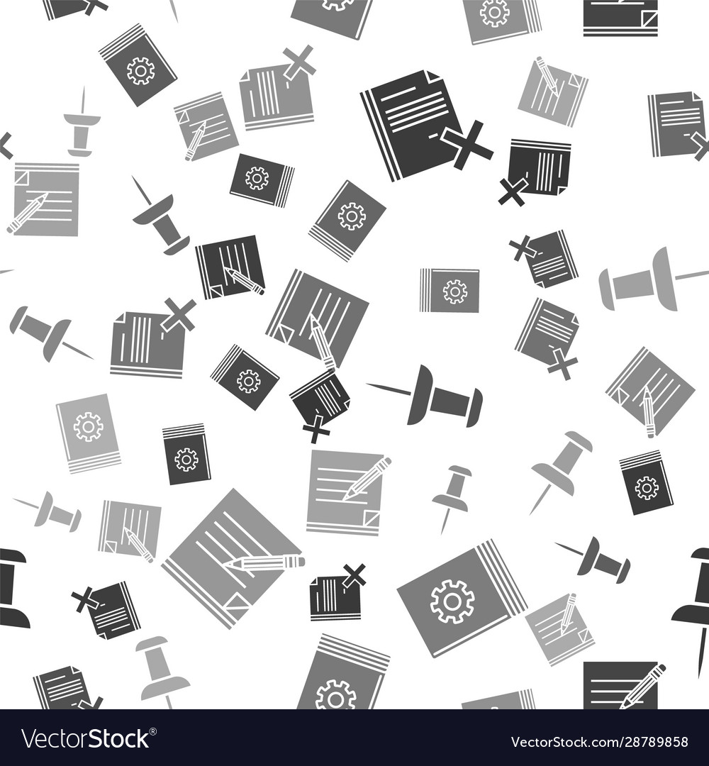 Set delete file document user manual push pin