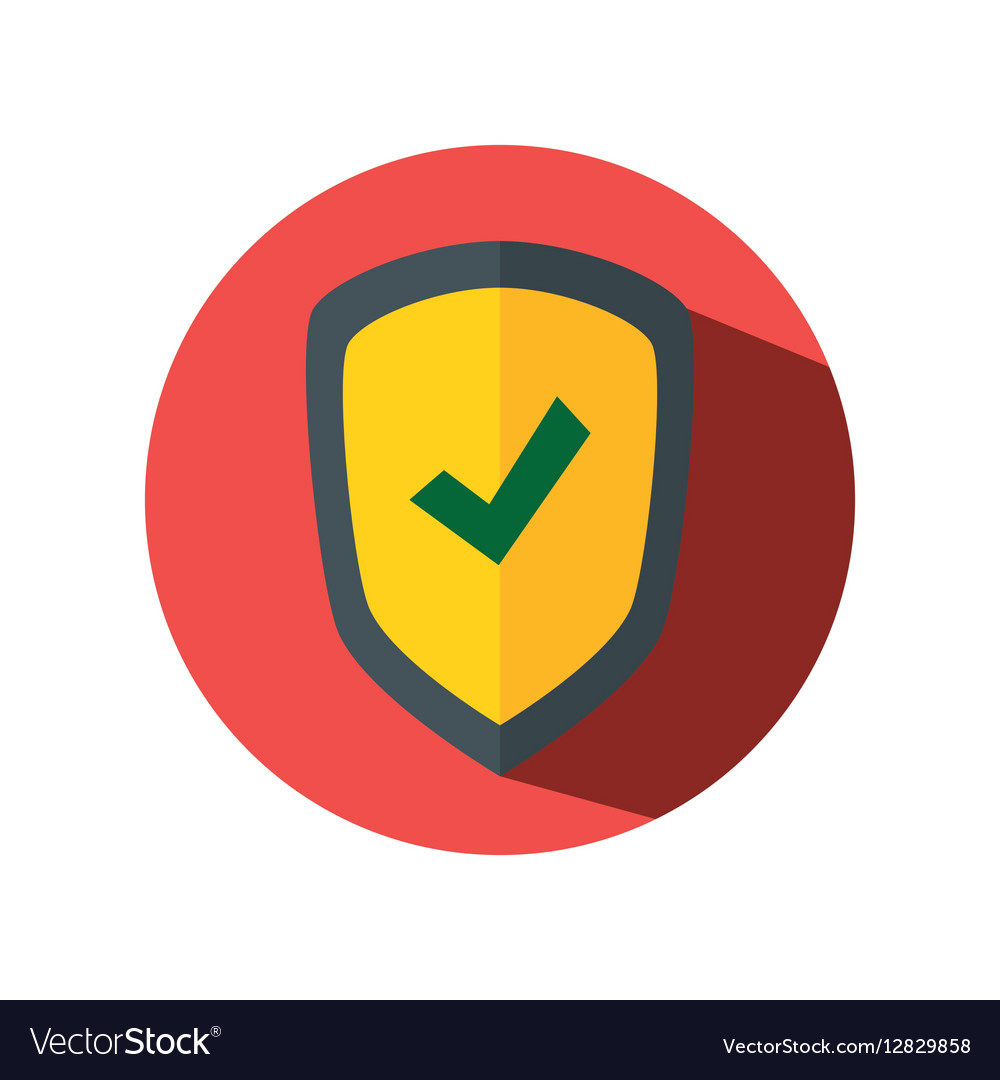 Shield security guard icon