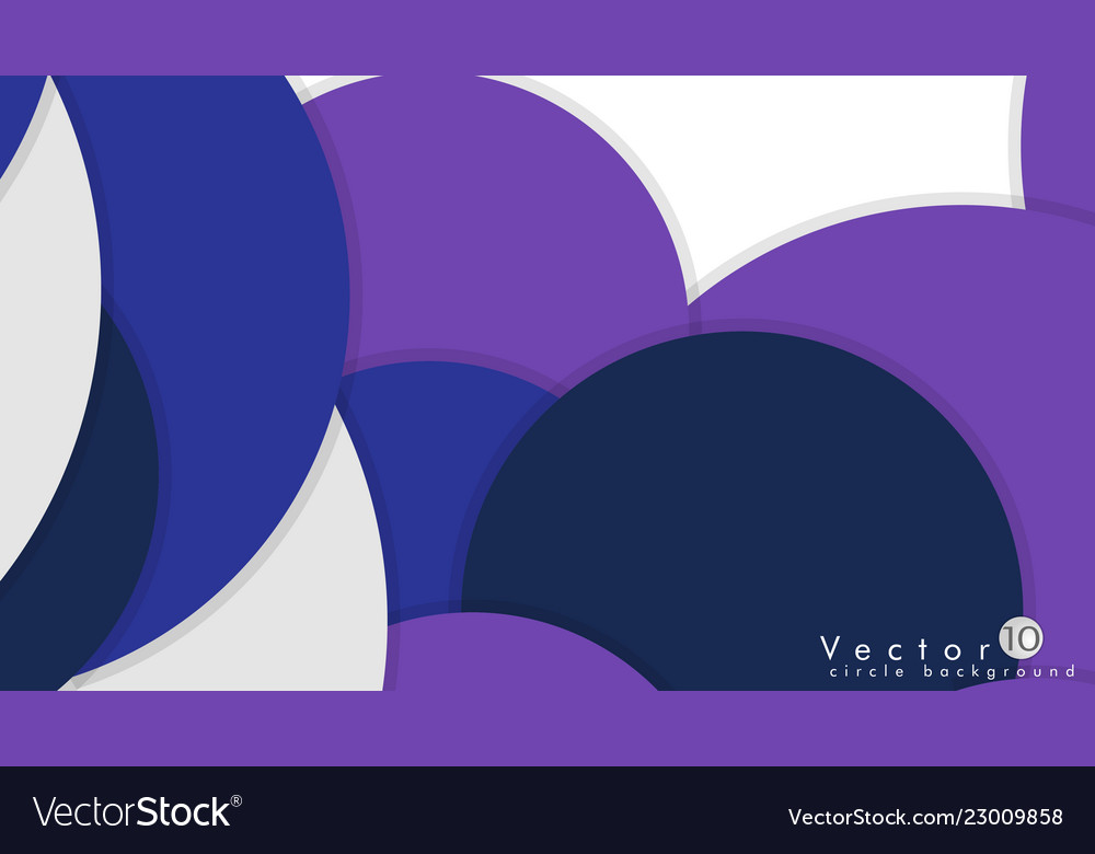 Simple and colorful circles background design Vector Image Simple and colorful circles background design