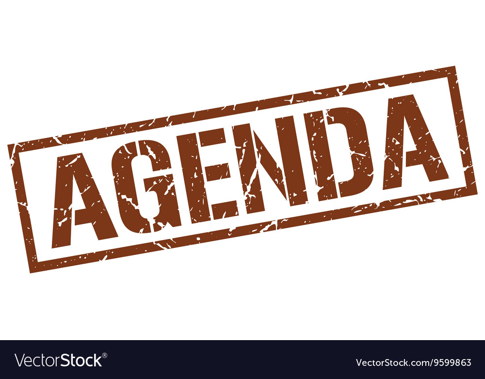 Agenda stamp