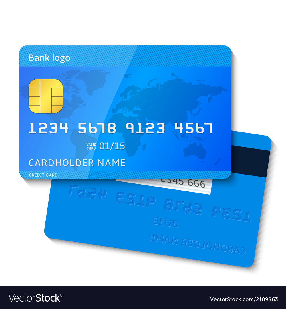 Credit card Royalty Free Vector Image - VectorStock