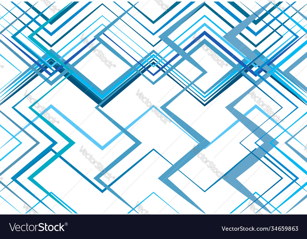 Geometric structure network chaotic jumble vector image Geometric structure network chaotic jumble