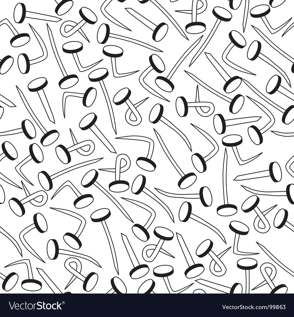 Nail seamless pattern